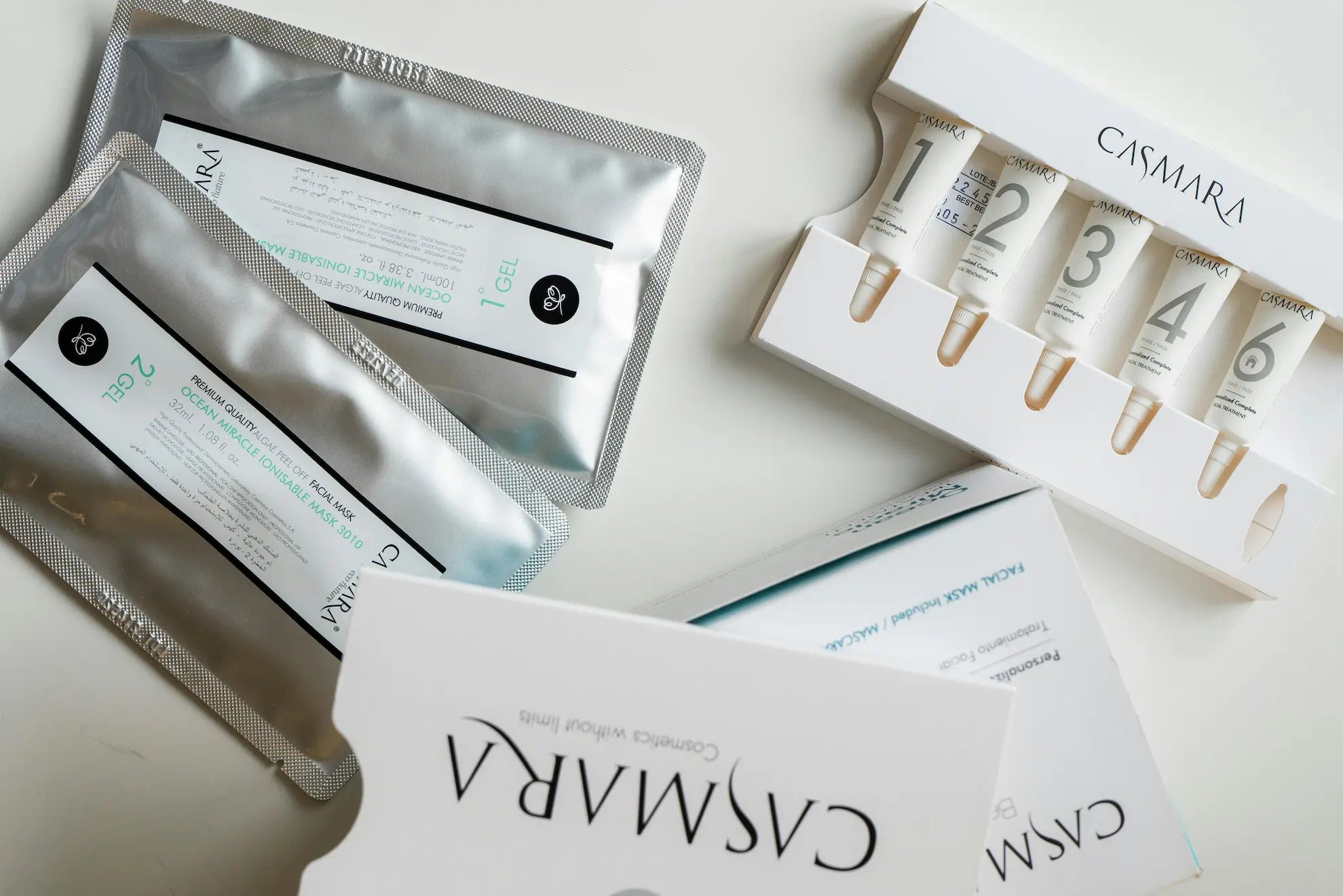 Utensiolos de Casmara para los mejores tratamientos de estética, en Glo&Beauty, Badalona.