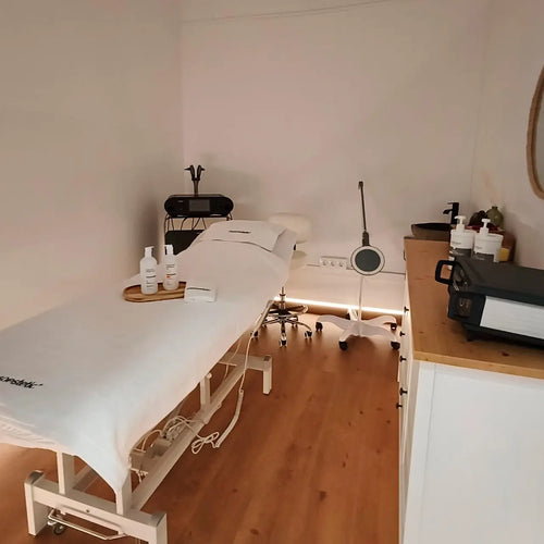Cabina de tratamientos corporales en Glo&Beauty